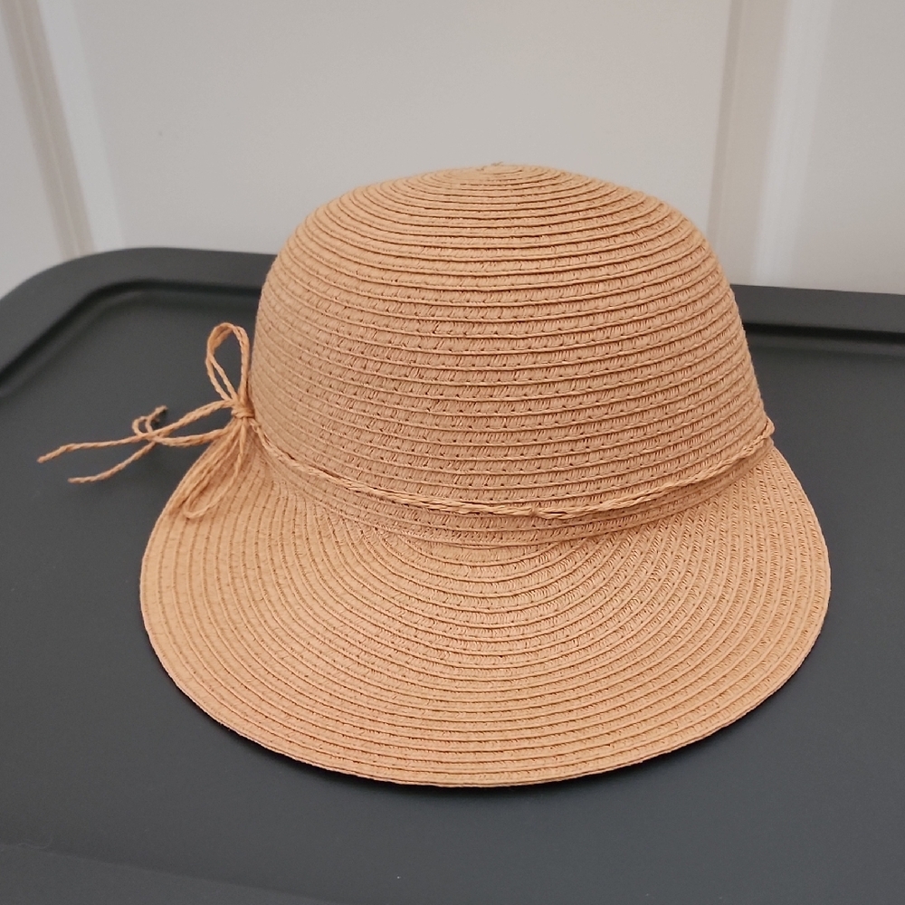 Style & Co. Tan Straw Hat